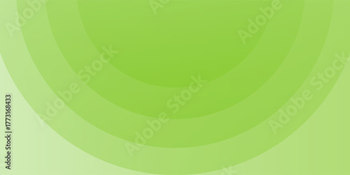 Minimal green geometric background. Dynamic shapes composition. Modern concept for graphic design, background, poster