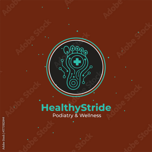 Health Medical Foot logo vector template.eps