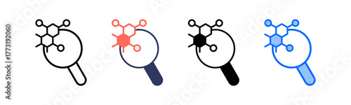 Research multiple icon