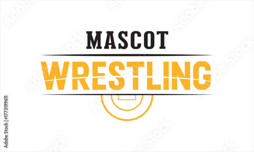 Wrestling Logo SVG – Motivational Mat Phrase Graphic