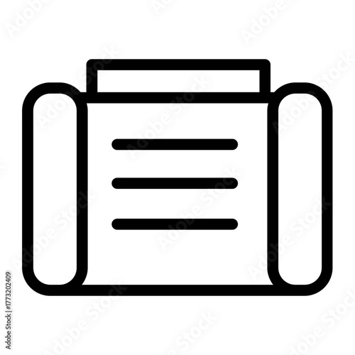 book icon as a window to knowledge