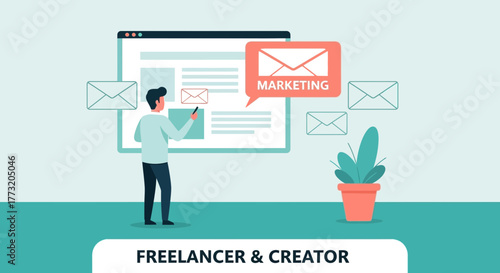 Email Marketing Strategy for Freelancers Promoting Businesses on a Digital Platform