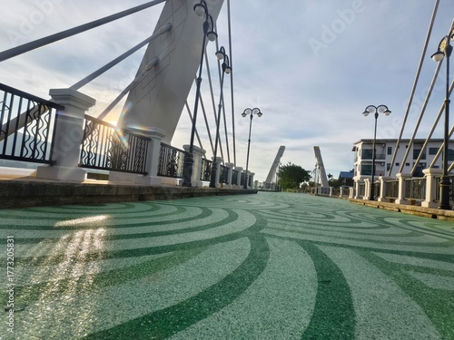 bridge in the city