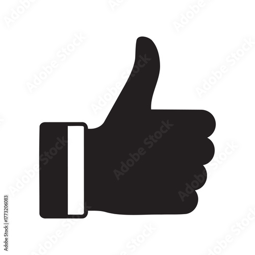 Thumbs up icon indicating approval or agreement