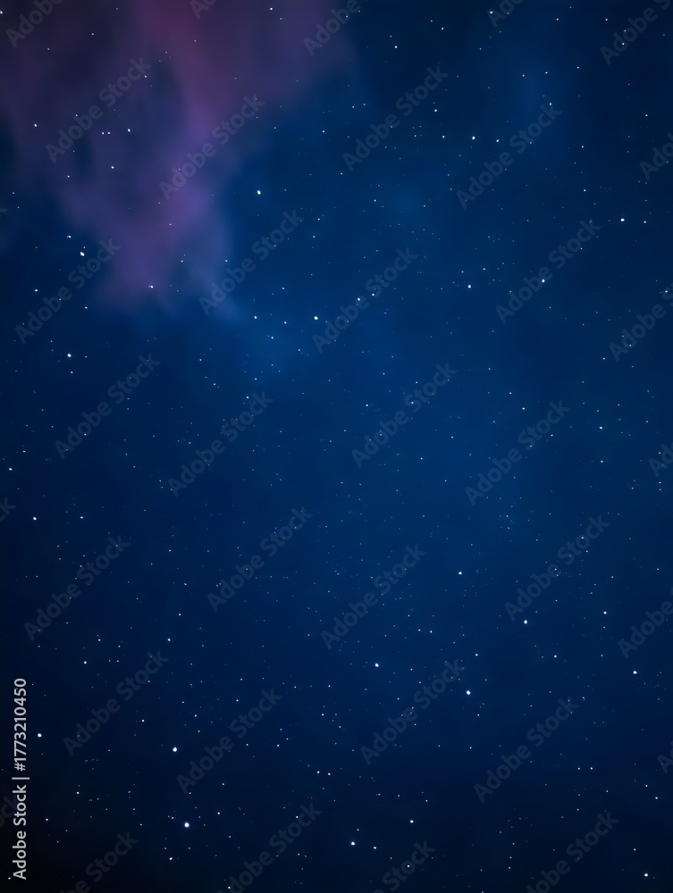 Obraz premium Deep Space Starry Night Sky