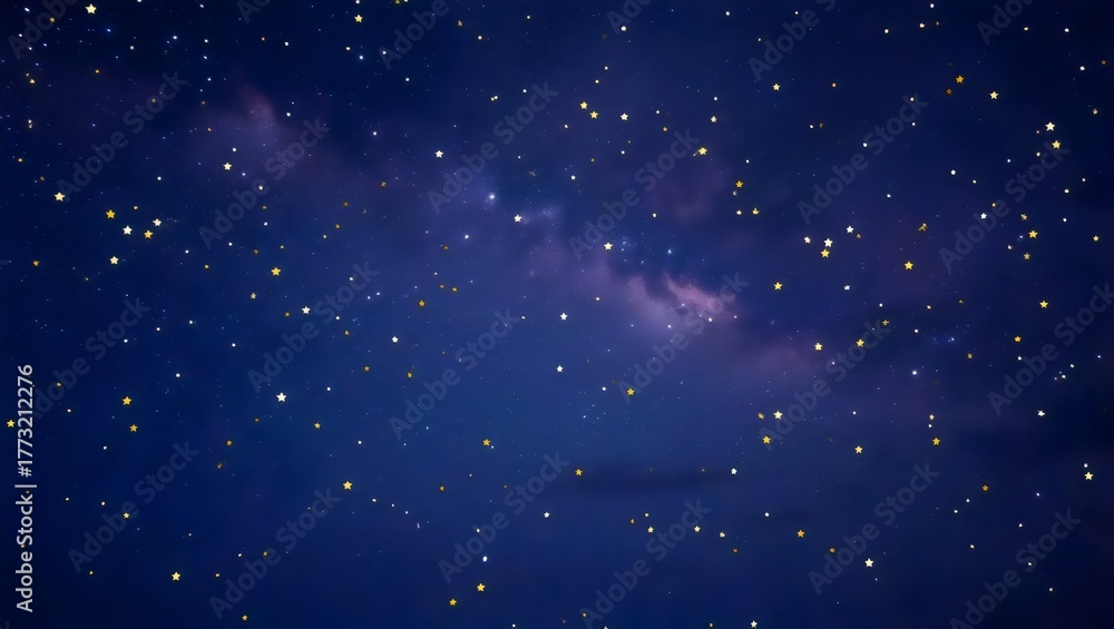 Obraz premium Deep Space Starry Night Sky