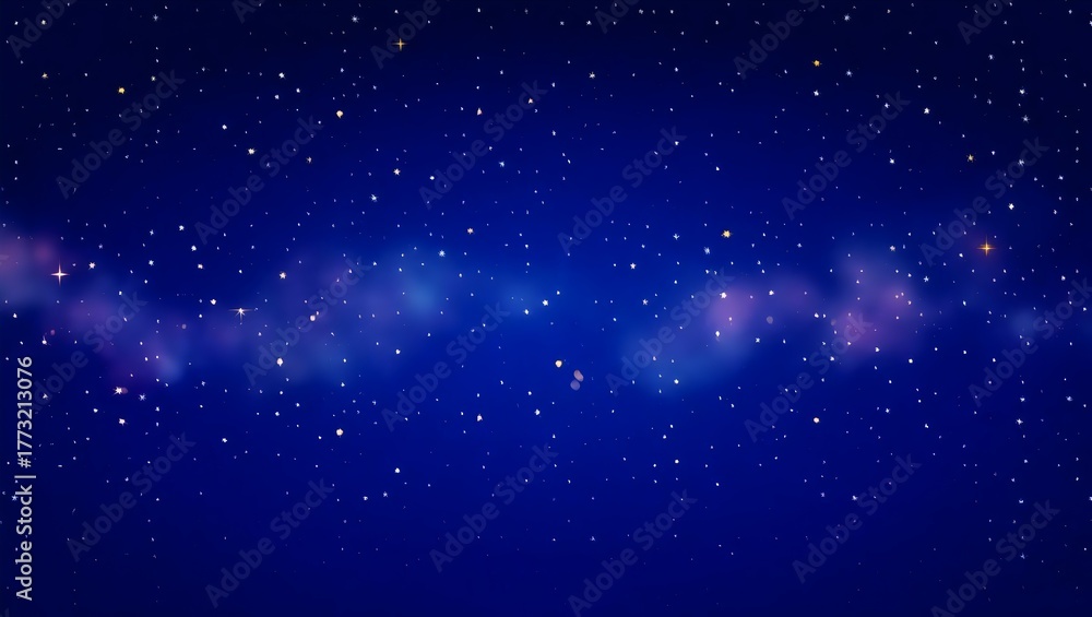 Fototapeta premium Deep Space Starry Night Sky