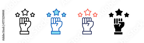 Confidence multiple icon