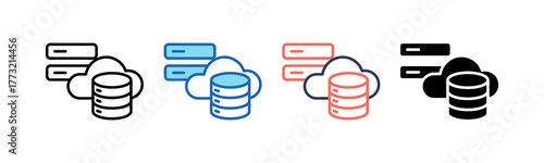 Database multiple icon
