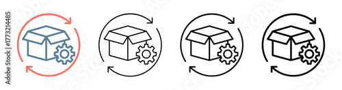 Product Development Icon Collection Set Different Style