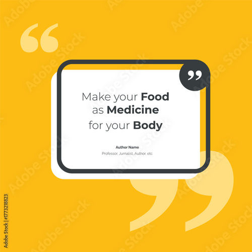 Bubble testimonial banner, quote, infographic. Social media post template designs for quotes. Empty speech bubbles, quote bubbles and text box