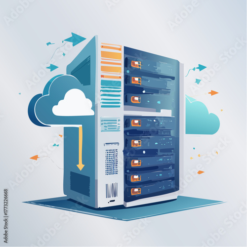 Digital Cloud Computing and Server Infrastructure