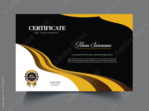 Certificate Samples design