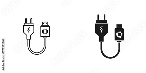 Usb c power adapter and cable