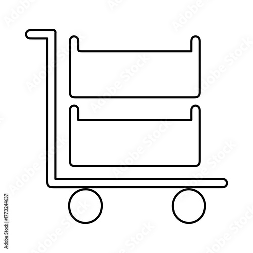 Retail Shopping Cart Icon