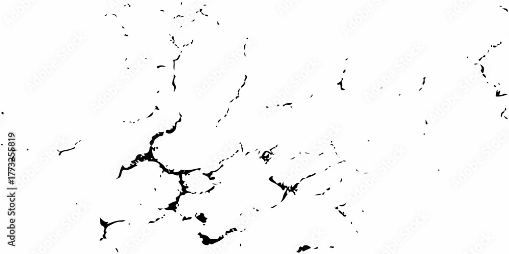 Naklejka premium old cracked texture, dry land crack texture for overlay, cracked wall texture grunge background, a black and white photo of a cracked grunge texture, a black and white drawing of a cracked wall.