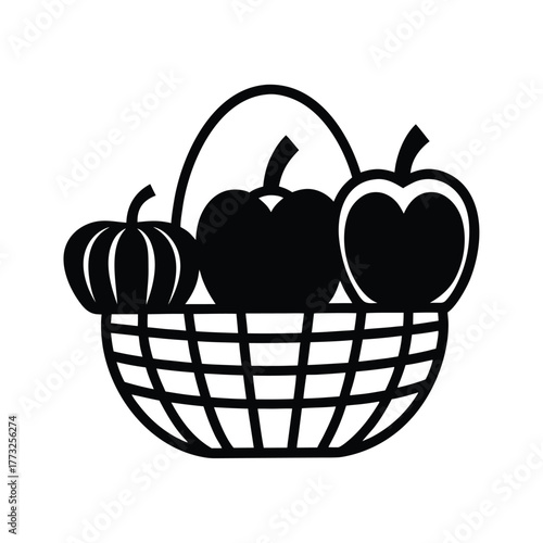 single-continuous-line-basket-with-apples-and-pump (1).eps