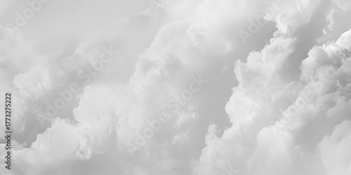 Storm clouds in a dramatic sky vector photo. 