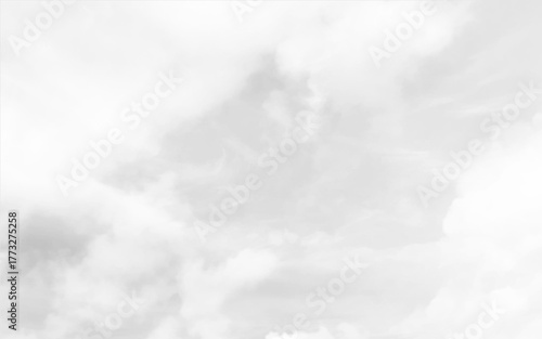 Dramatic dark clouds with strong wind in the rainy season photo