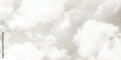 Dramatic dark clouds with strong wind in the rainy season photo