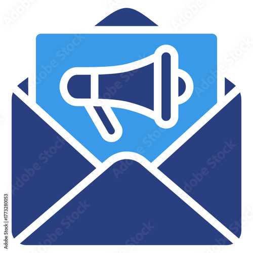 Email Campaign  Icon Element For Design