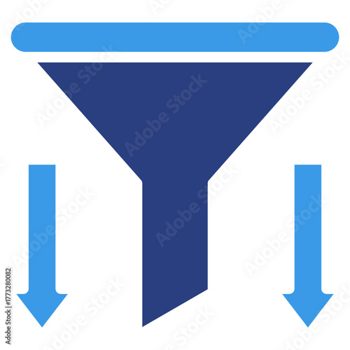Conversion Funnel Icon Element For Design Free Download Conversion Funnel Icon Element For Design - GFXLoad
