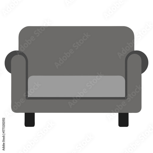 sofa isolated on white background