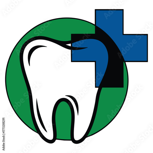 Dental vector icon illustration isolated design element suitable for oral health care dentistry medical service and hygiene themed creative visuals