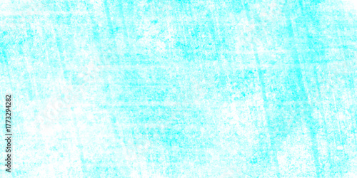 Abstract light blue grunge paint wall texture background, resembling frosty ice or watercolor marble. frosted, icy appearance with scattered speckled details and smooth blended tones. scratch wall.