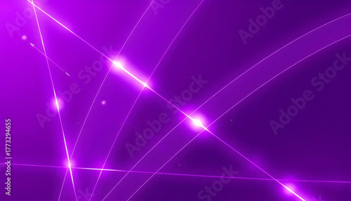 Abstract purple geometric design with glowing lines suitable for backgrounds, branding, posters, and digital art projects. Dynamic and modern visual.