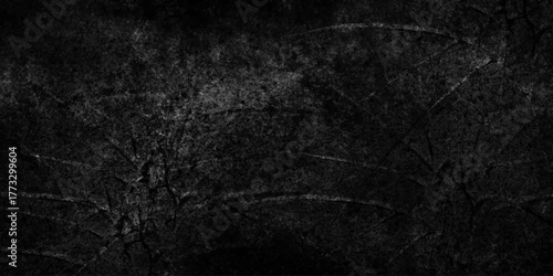 Dark grunge texture with deep black and charcoal tones, featuring rough, cracked surfaces and subtle scratches. cement concrete wall and ceramic tiles background. gray dirty stan, rusty metal texture.