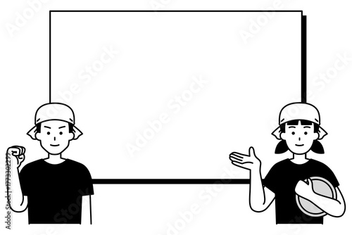 ホワイトボードで紹介する居酒屋の店員