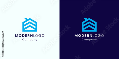 Modern Abstract Colorful Logo Design Concept for Branding