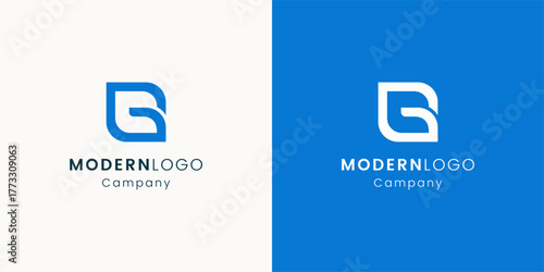 Modern Abstract Colorful Logo Design Concept for Branding