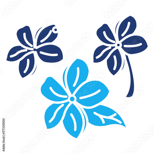 Frangipani Flower Icon