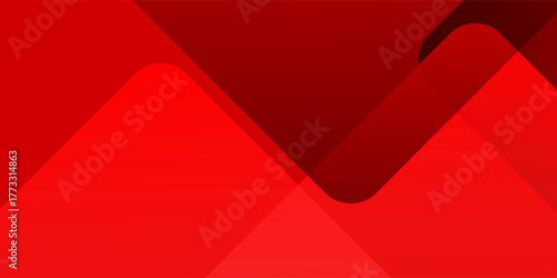 Vector art abstract red and black color background