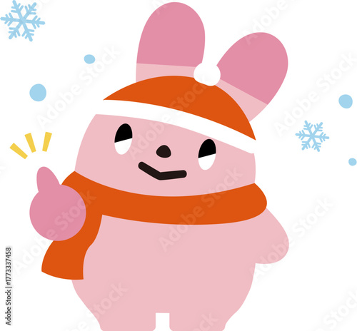 おすすめしている冬のうさぎ