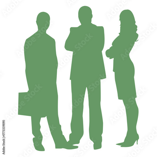 Business Team Silhouettes