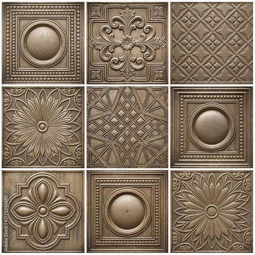 set of seamless patterns