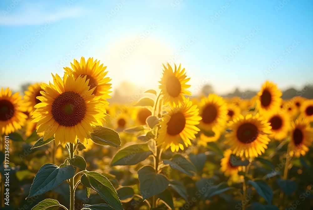 Obraz premium sunflowers-3