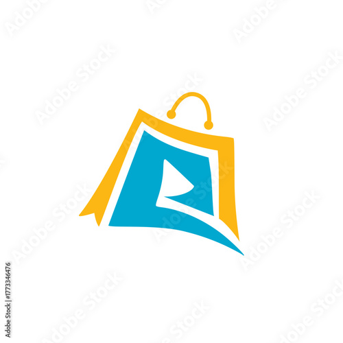 logo for company, e commerce logo, shop logo, c letter shop logo, bag logo with c letter, shopping bag logo with c alphabet