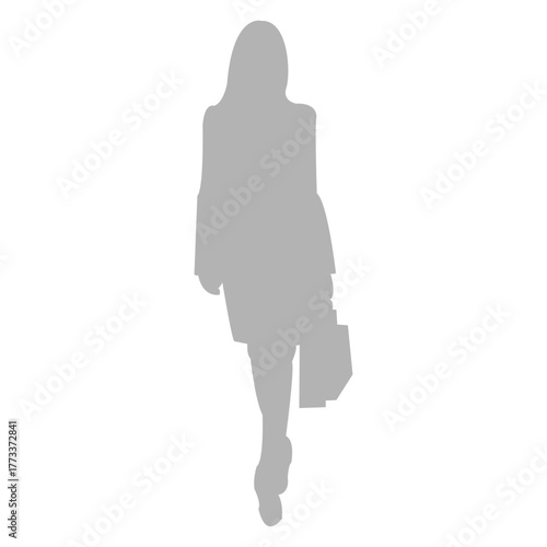 Businesswoman Silhouette