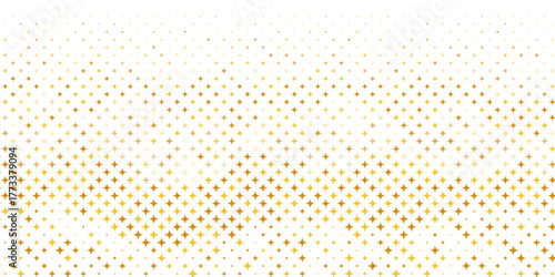 Gold falling down confetti background. Repeated golden dotted glitter pattern. Yellow, orange and golden dots wallpaper.