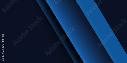 Dark blue modern business abstract background. Vector illustration design for presentation, banner, cover, web, flyer, card, poster, wallpaper, texture, slide, magazine, and powerpoint