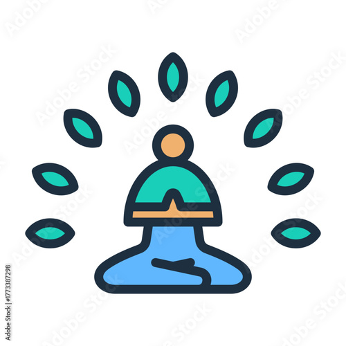 Reiki Icon - Lineal Color