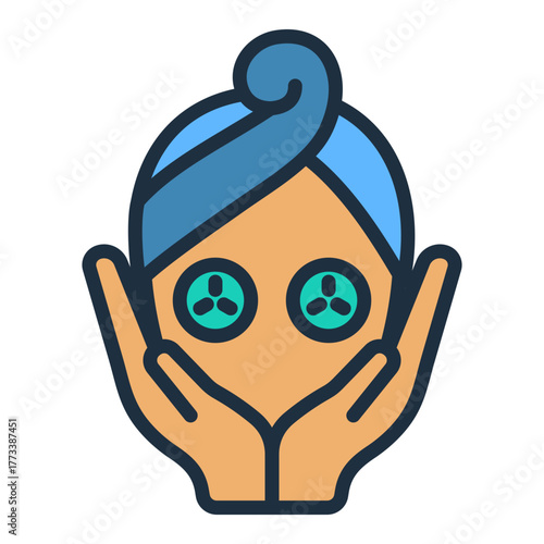 Pampering Icon - Lineal Color