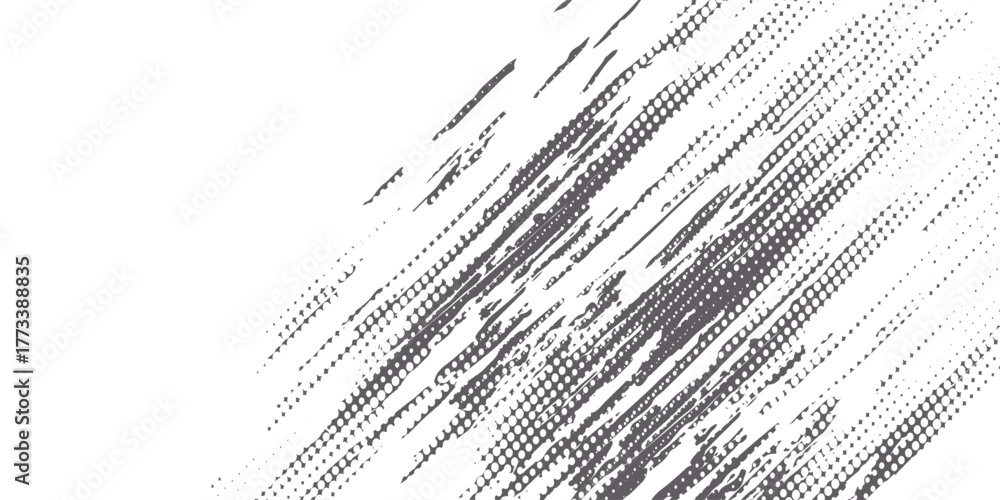 Fototapeta premium Tire tracks background for rally, drift, motocross, off-road and other auto and motorsport. Black tire marks on a white background with a worn effect and splashes of dirt..