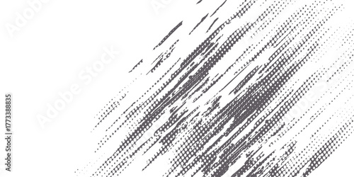 Tire tracks background for rally, drift, motocross, off-road and other auto and motorsport. Black tire marks on a white background with a worn effect and splashes of dirt..