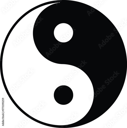 Yin Yang Symbol A representation of balance and harmony in nature and life