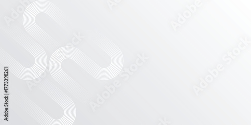 geometric background Modern abstract background, futuristic graphics. Illustration